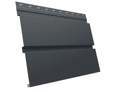 фото Квадро брус 0,5 Quarzit Pro Matt RAL 7016 антрацитово-серый