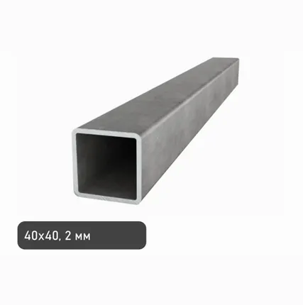 Фото №0 Труба профильная 40×40×2 мм