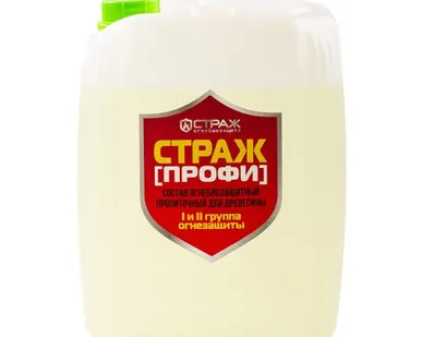фото Огнезащитные средства для древесины «СТРАЖ»