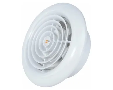 фото Осевой вентилятор MM 100 круглый белый MMotors JSC
