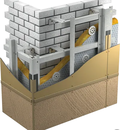 Фото №0 Подсистема под керамогранит