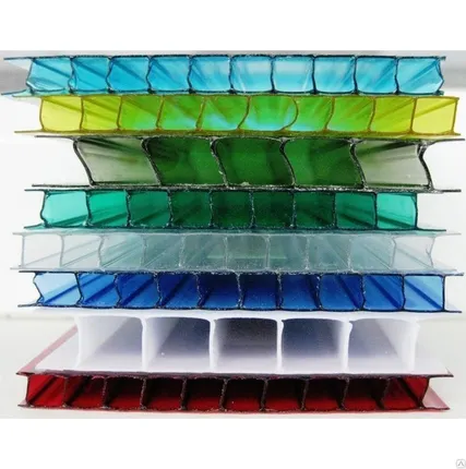 Фото №0 Сотовый поликарбонат 16мм 2100х12000мм цветной,прозрачный