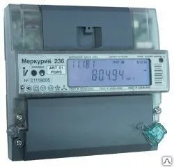 фото Счетчик электроэнергии трехфазный многотарифный Меркурий 236