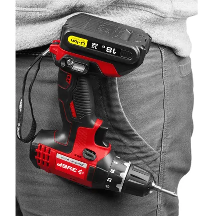 Фото №9 Шуруповерт аккумуляторный Зубр ДА-18-2-ЛИ КНМ2