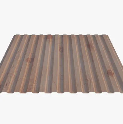 Фото №0 Профнастил Н10.40 покрытие 3D сосна Россия, 0.45-0.5 мм