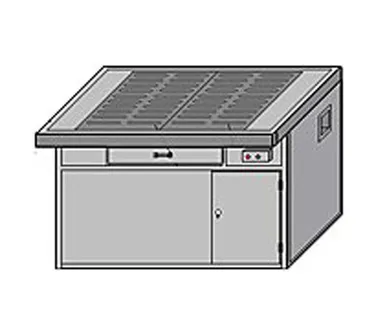 фото Стол сварщика ССК-12-75-8 с вытяжкой и пусковым управлением