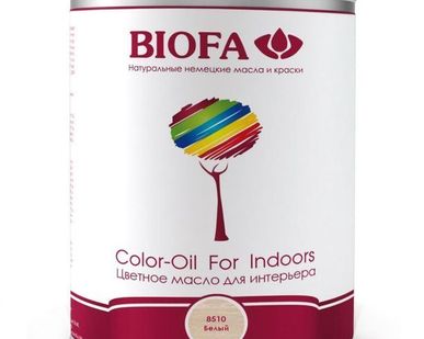 фото Color - Oil For Indoors 8510. Белый. Масло для интерьера.