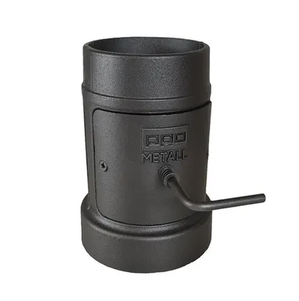 Фото №0 Труба стартовая ПроМеталл чугунная Атмосфера d-115-136 мм с ревизией и шибером