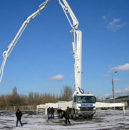 Фото №0 Аренда бетононасоса со стрелой свыше 42 метра