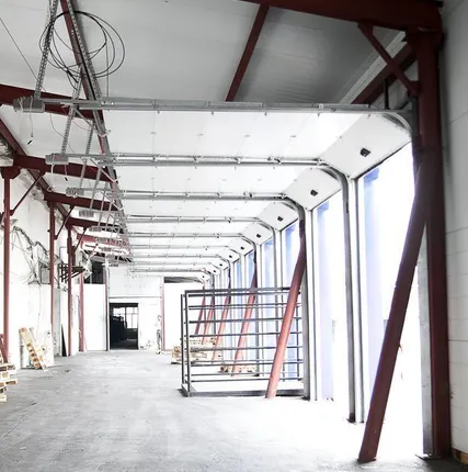 Фото №0 Ворота гаражные подъёмные 4000х3500 (С ЭЛЕКТРО ПРИВОДОМ)