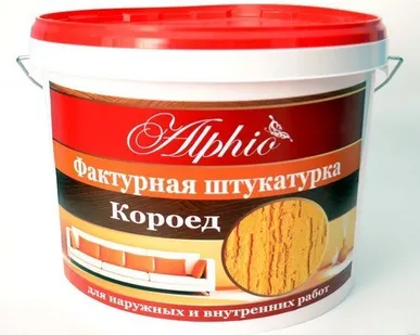 фото Штукатурка декоративная СИЛИКОНОВАЯ КОРОЕД от производителя + (видео)