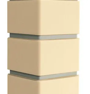 фото Угол наружный для панелей Клинкерный кирпич Шампань 390х120мм, Grand Line