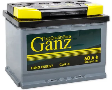 фото Аккумулятор GANZ Standart 60 А/ч обратный R+ 242x175x190 L2 EN 540 А