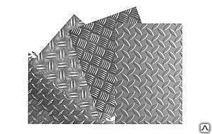 фото Лист нержавеющий рифленый 3х1000х2000 AISI 304