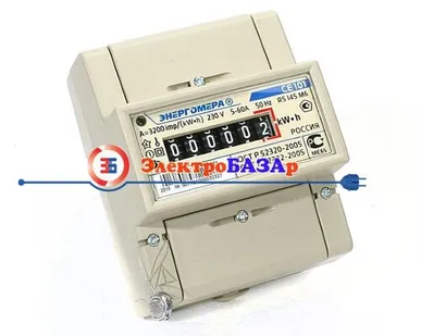 фото Счетчик СЕ 101 R5 145 М6 5-60А DIN-рейка