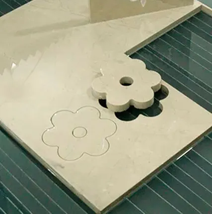 Фото №0 Гидроабразивная резка плитки