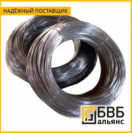 Фото №0 Проволока пружинная 12Х18Н10Т-В 2,51 мм ТУ 3-1002-77 АТП