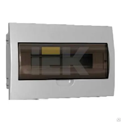 Фото №0 Бокс ЩРВ-П 18 модулей встр. 252*365*102 IP40 (MKP12-V-18-40-10) ИЭК