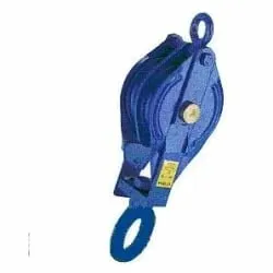 фото Блок двойной - 1,5 тн. с откидной щекой с кольцом (14мм)