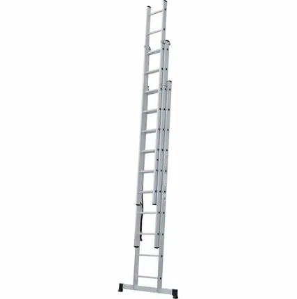 Фото №0 Лестница 3-секционная 10-ти ступенчатая (2,85/5,05/7,25)