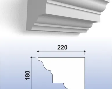 фото Карниз (лепнина) К033