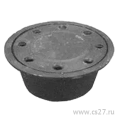 фото Трап чугунный вертикальный 50