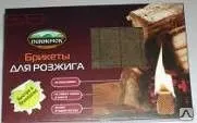 Фото №0 Брикеты для розжига "Пикничок" 32 кубика, не коптят, не дымят, без запаха