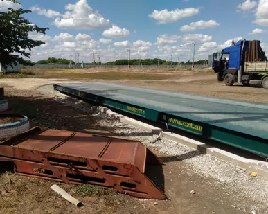 фото Автомобильные весы для статического взвешивания 40 тонн