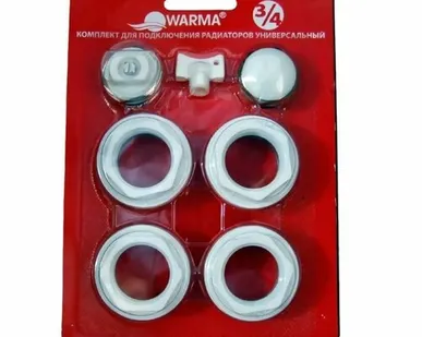 фото Набор для алюм. радиат. 1" - 3/4" без кр. /1шт