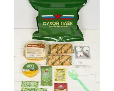 фото Сухой Па;к АРМЕЙСКИЙ ЗАВТРАК №2 Армейские Будни