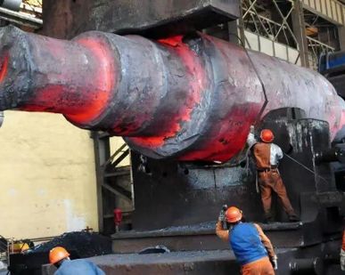 фото поковки и валы ротора от 20 тон и до 350 тон