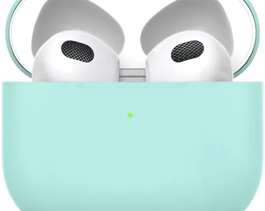 фото Силиконовый чехол Deppa для AirPods 3 (47325) Mint
