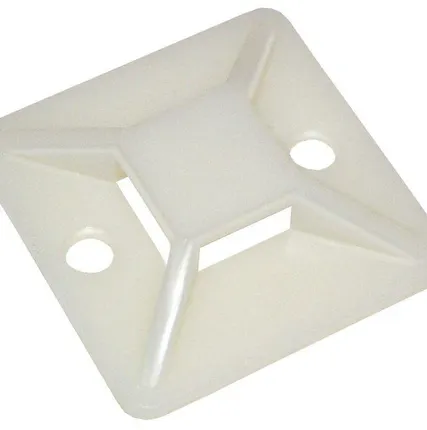 Фото №0 Площадка самоклеящаяся 20х20 под хомуты бел. (уп.100шт) ИЭК UHP30-20-100