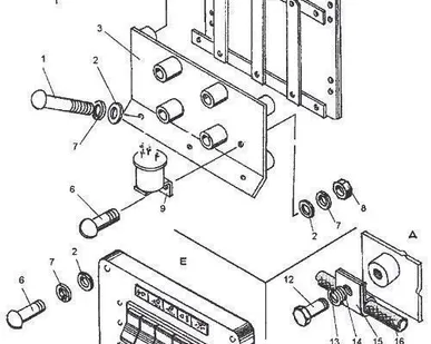 фото Щиток переключателей ДЗ-98В.41.01.040 Челябинские строительно-дорожные маши