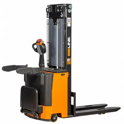 Фото №0 Штабелер электрический самоходный 1.6 т - 3 м, вилы: 1150, АКБ свинцово - кислотная, CL1630GA SIBLINE