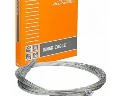 фото Трос тормоза LY-BRG761617 Alligator стальной с гальваническим покрытием.