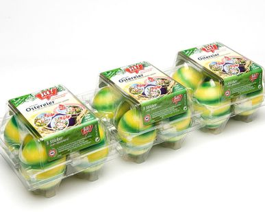 фото Упаковка 3x4 яиц из ПЭТ