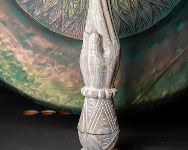 фото Фигурка Рука "Приветствие", большая, белая, 48см, Chateau Collection CC-HGRB-W