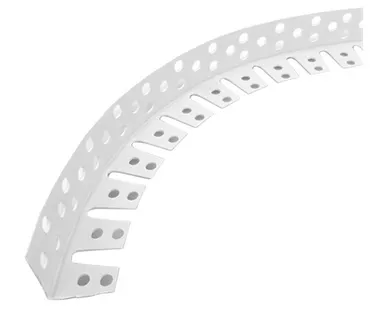 фото Угол штукатурный арочный 2мм из ПВХ (2,5м) Белый