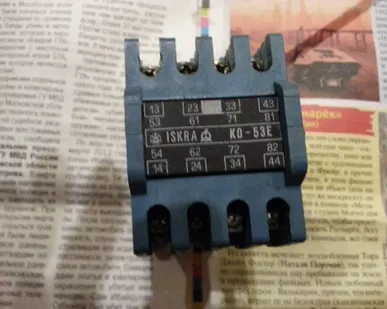 фото Контактор ISKRA KO-53E