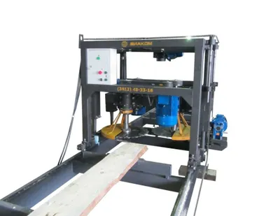 фото Пилорама2-х дисковая горизонтального пиления ПД1-600