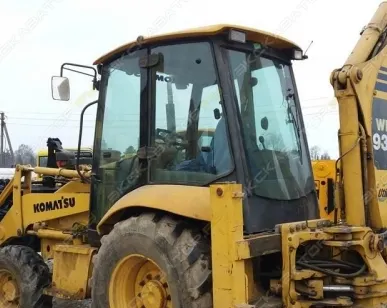 фото Аренда экскаватора-погрузчика Komatsu WB93R, Ставрополь