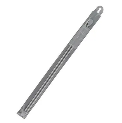 Фото №0 940235 Спицы прямые алюминиевые с покрытием 35см, 3,5мм Hobby&Pro