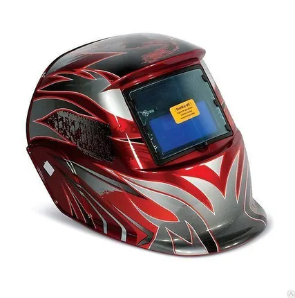 Фото №0 Маска сварщика WEGA WE 16 ЗЕВС с АСФ GX 400X DIN 9-13 110*90мм