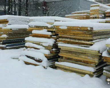 фото Сэндвич-панель ппу 60 мм 2,45 м