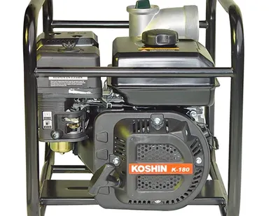 фото Бензиновая мотопомпа для загрязненных вод Koshin SEV-80X