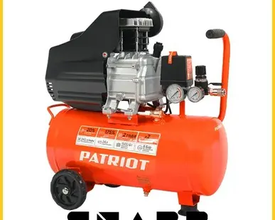 фото Компрессор безременный PATRIOT 1,8 кВт, 220/230В, 238 л/мин., 8 бар КIT 5В, вых. быстросъемн.+набор