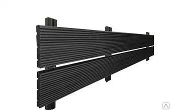 Фото №0 Планкен из древесно-полимерного композита (ДПК) «ВЕЧНОЕ ДЕРЕВО» - Антрацит