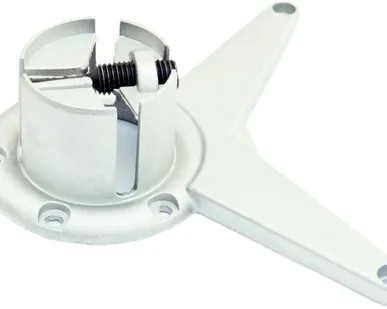 фото Крепление усы на трубу d60, никель AKS