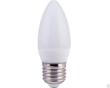 фото Лампа светодиодная "DIODTRADE" LED-СВЕЧА С37 Е27 (7,5w, 3000к)